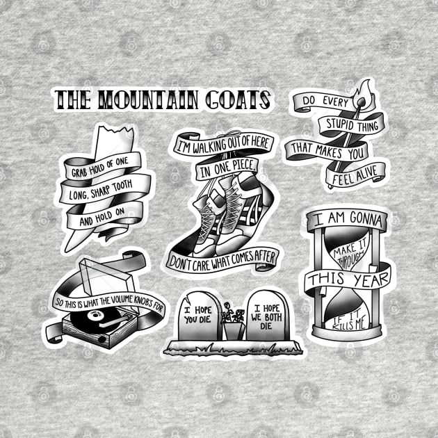 the Mountain Goats pattern by scrambledpegs